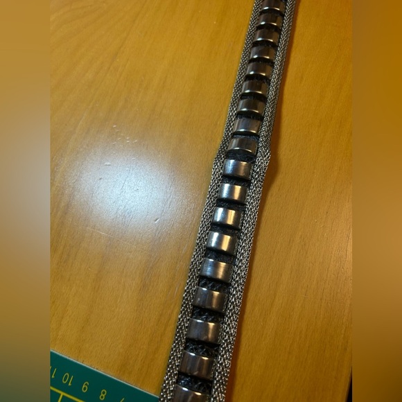 Rare Vintage Nanni heavy studded chainmail
"western" leather belt - Picture 9 of 16